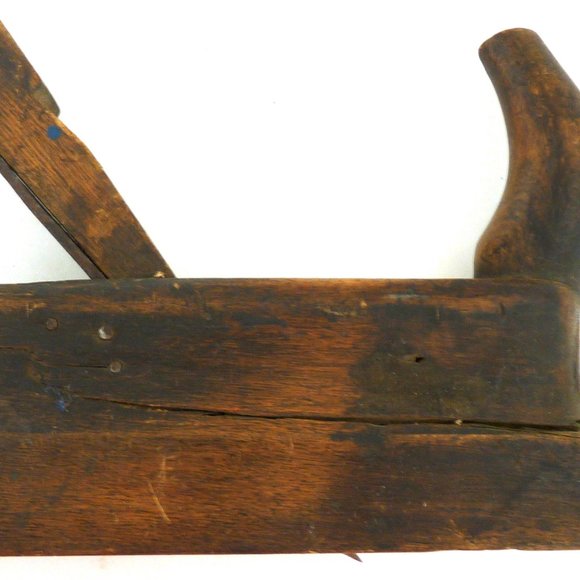 Antique woodworkers horn plane primitive hand work - Picture 9 of 12